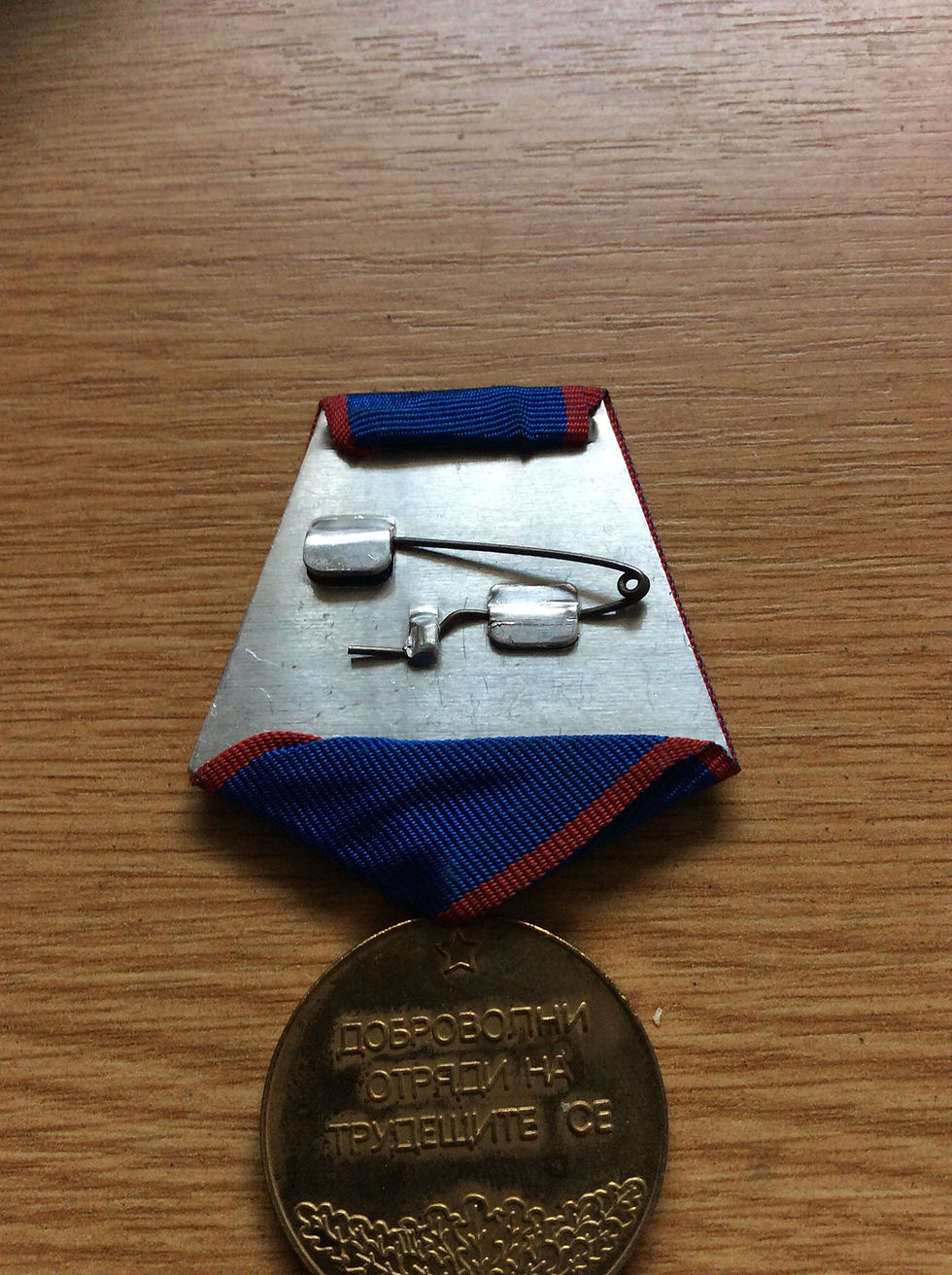 Thumbnail: Bulgarian Merits Medal for the Volunteer Worker Corps