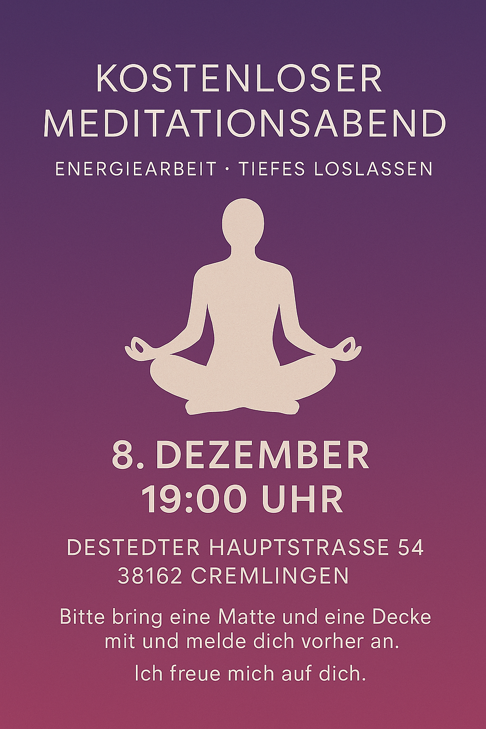 Meditationsabend in Destedt / Cremlingen