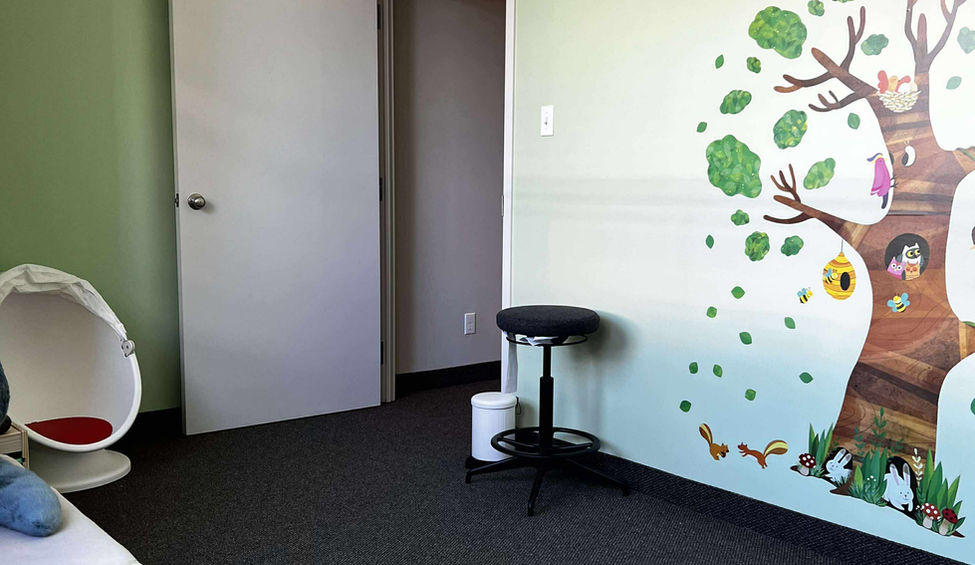 Child therapy room