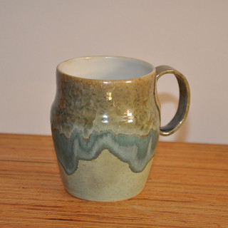 Mug vert cristallisé