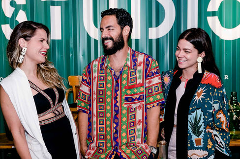 Noite de design e moda no Leblon