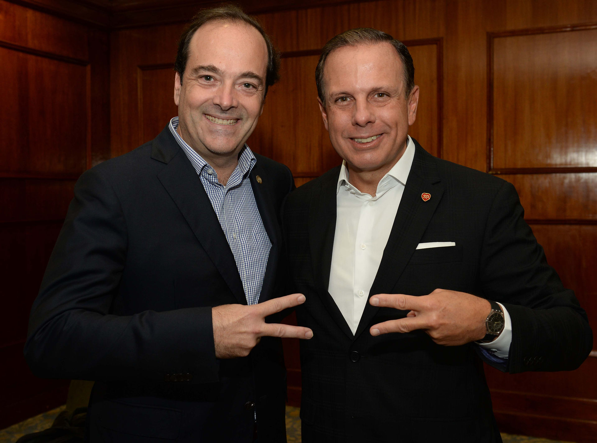 Carlos Osório e João Dória