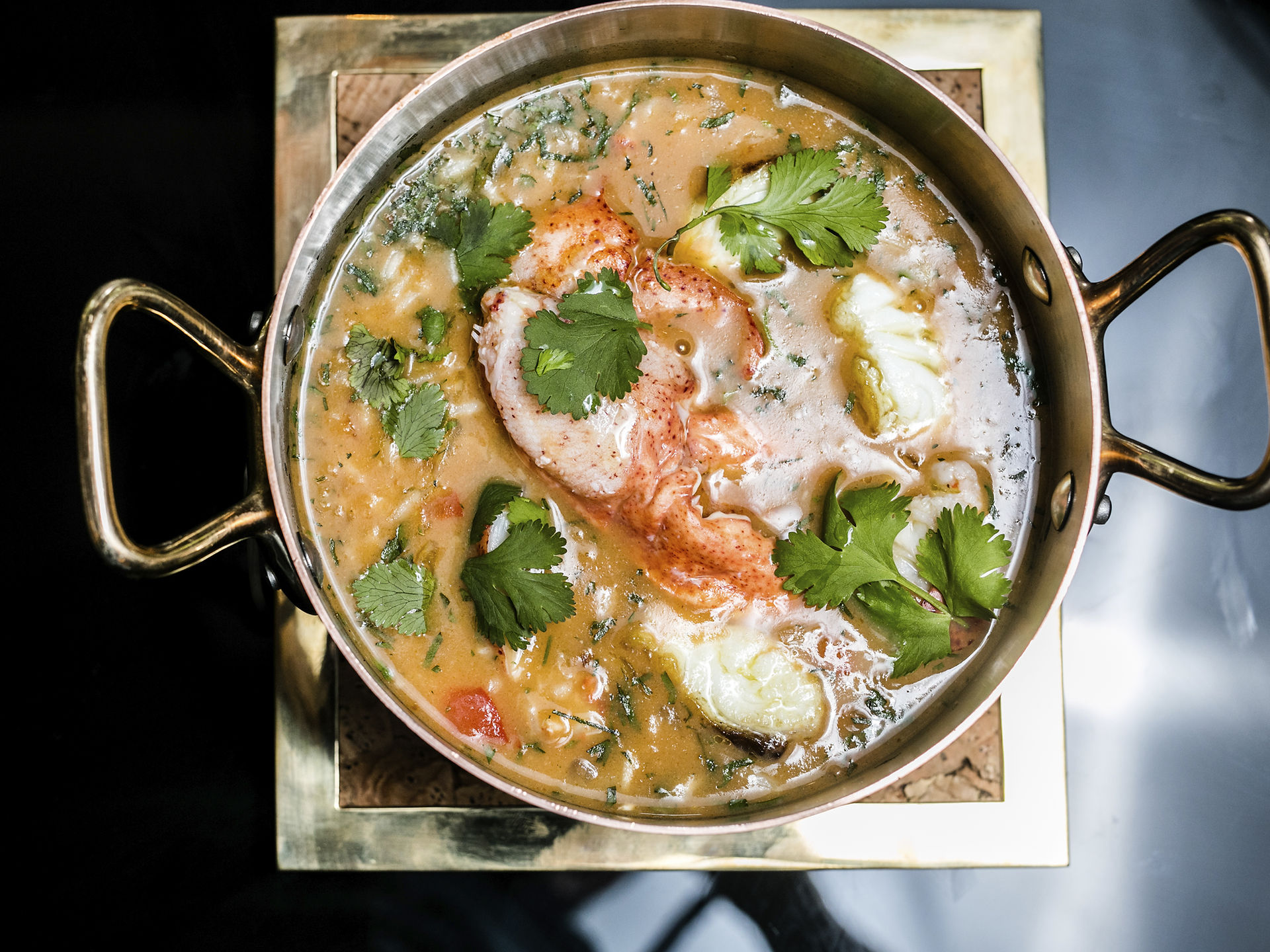 Arroz de lavagante com garoupa