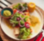 Enchilada de Pollo con Mole