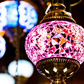 Colorful Mosaic Lamps