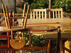 テーブルとイス