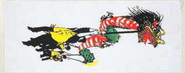 顔料プリント手拭い