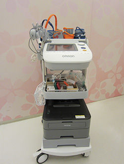 ABI(オムロン血圧脈波検査装置 BP-203RP III)