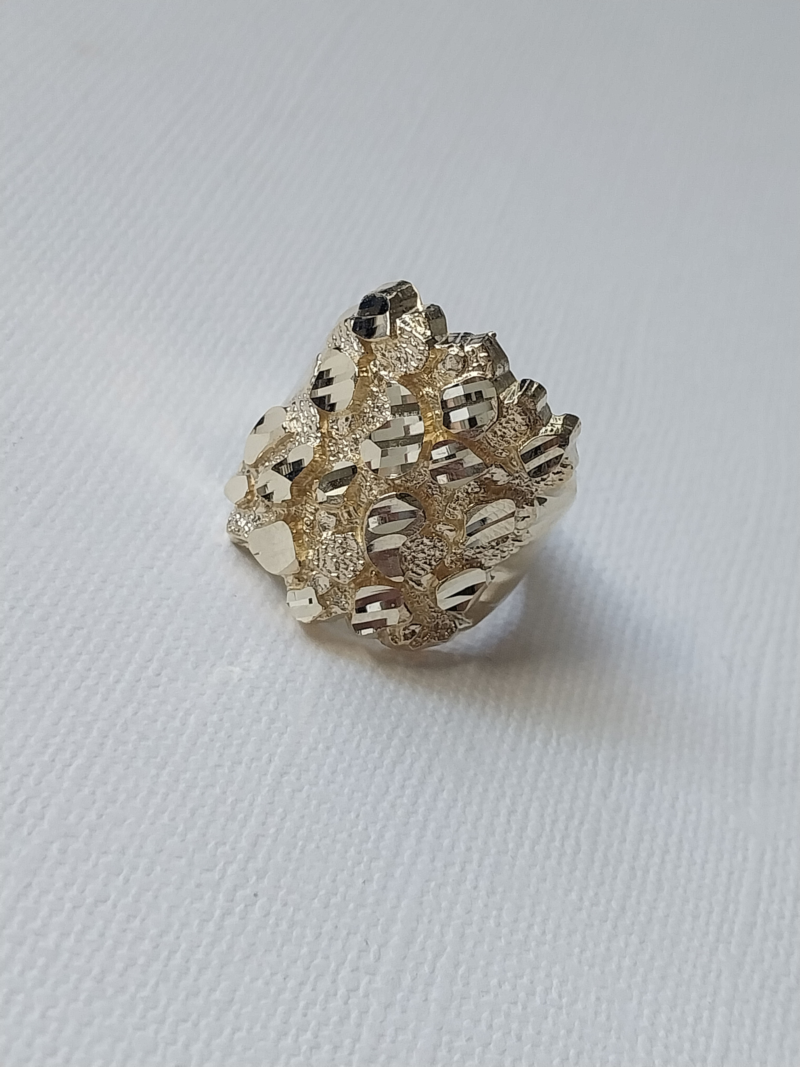 Men's Big Nugget Ring