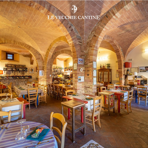 Restaurant Le Vecchie Cantine, Chianni Italy