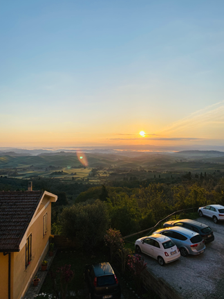 Views from Chianni Italy Pisan Hills Tuscany