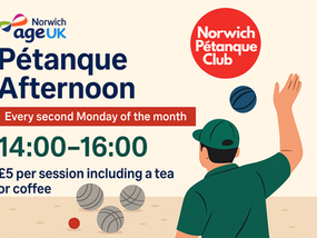 Norwich Pétanque Club Partners with AgeUK Norwich for Monthly Pétanque Afternoons