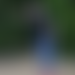 Gavin pointing his boule