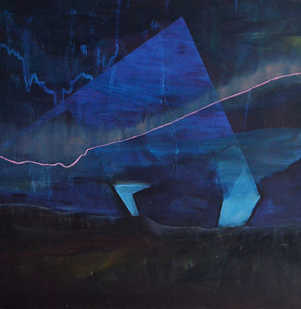 landscape painting monument uncanny