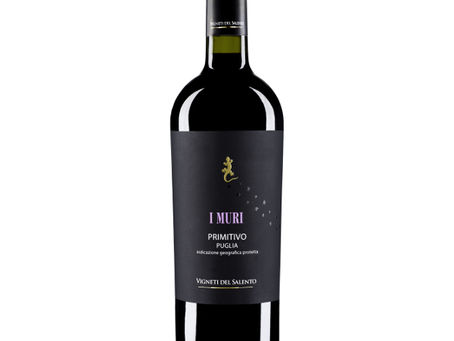 Vigneti del Salento 'I Muri' Primitivo, Puglia, Italy 2017 - Wine of the Month - Feb 2019