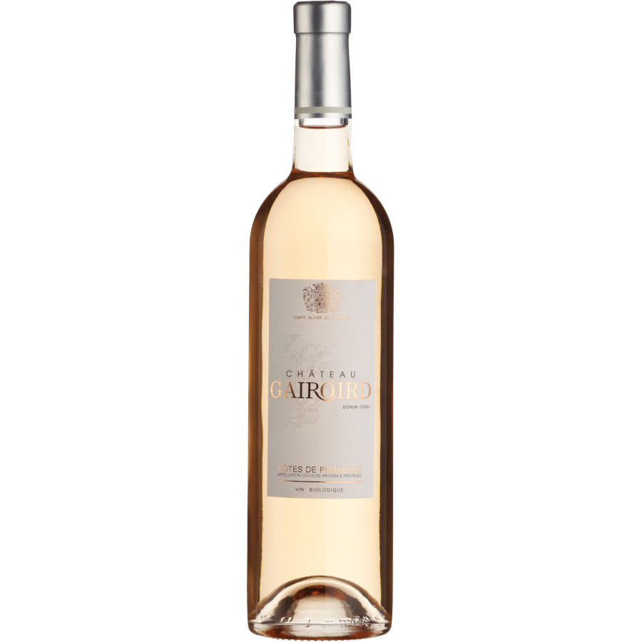 Chateau Gairoird Rosé, Cotes de Provence Organic - CASE OF 6 BOTTLES