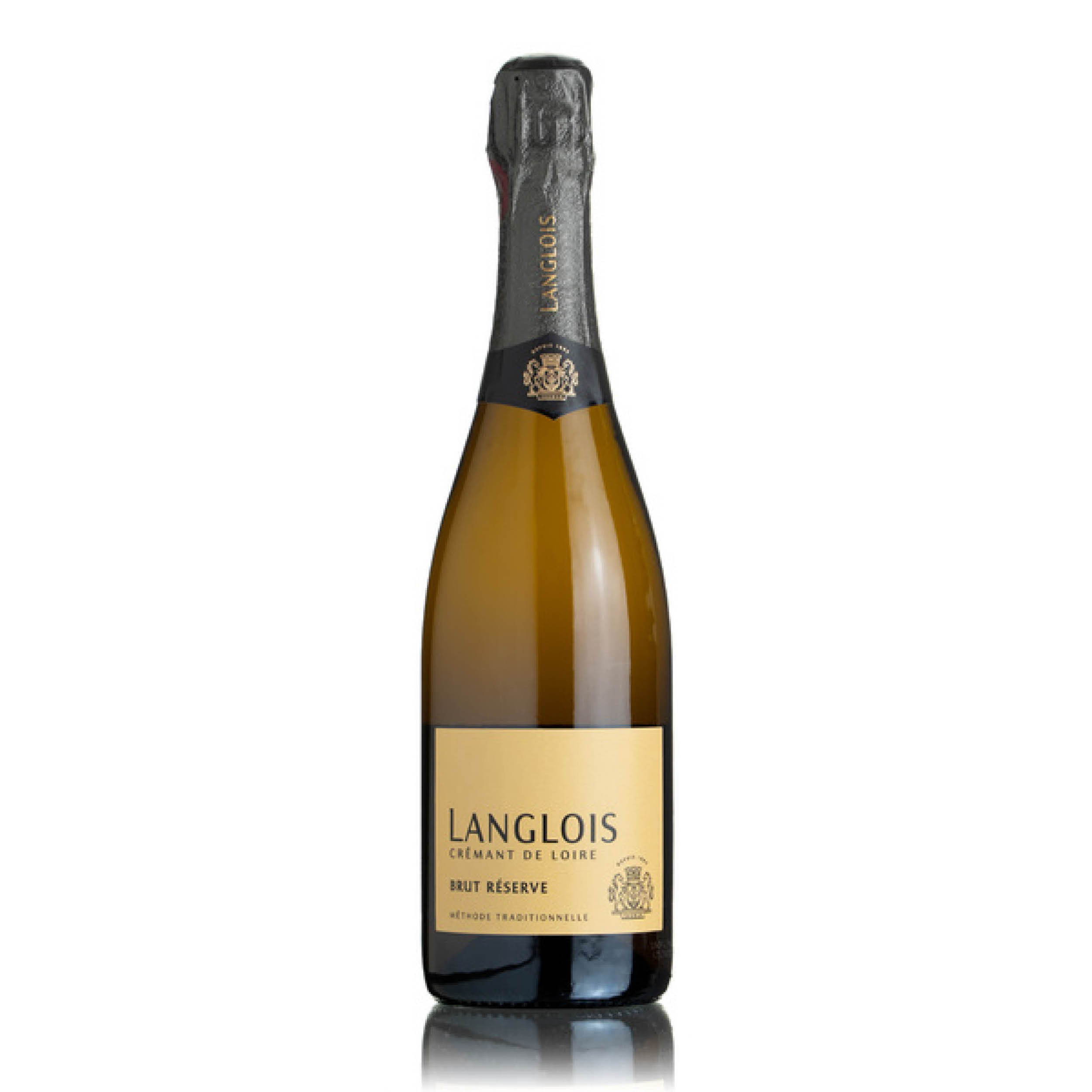 Langlois-Chateau Brut Reserve  Cremant de Loire - CASE OF 6 BOTTLES