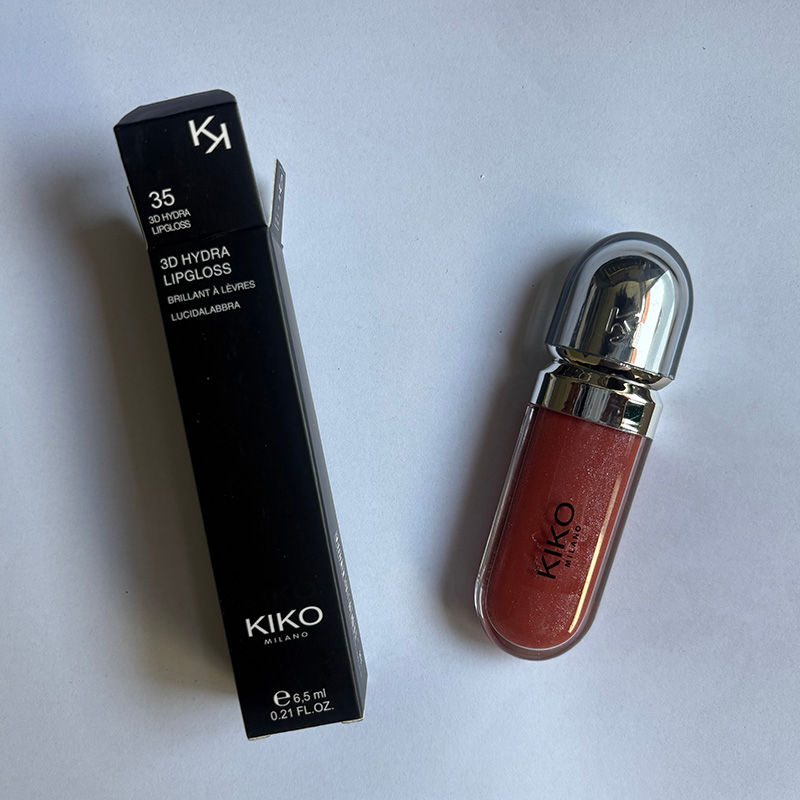 Thumbnail: Kiko 3D Liquid Lip Glaze Transparent Lip Gloss Mirror Lipstick Nourishing Glossy