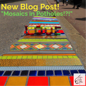 Mosaics in Potholes!?!