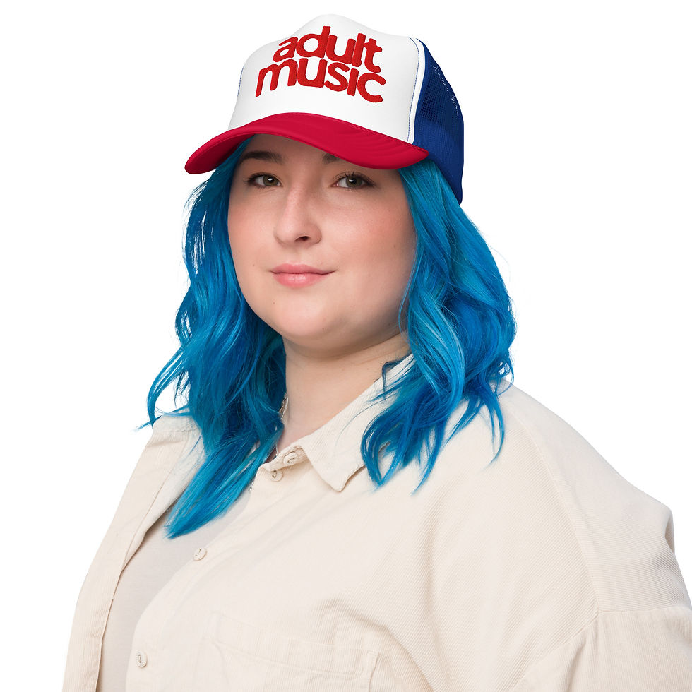 Thumbnail: 'Adult Music' Foam trucker hat