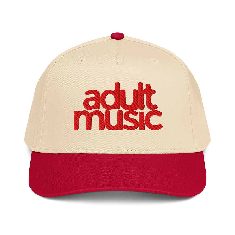 'Adult Music' 5 panel cap