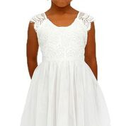 Girls butterfly dress