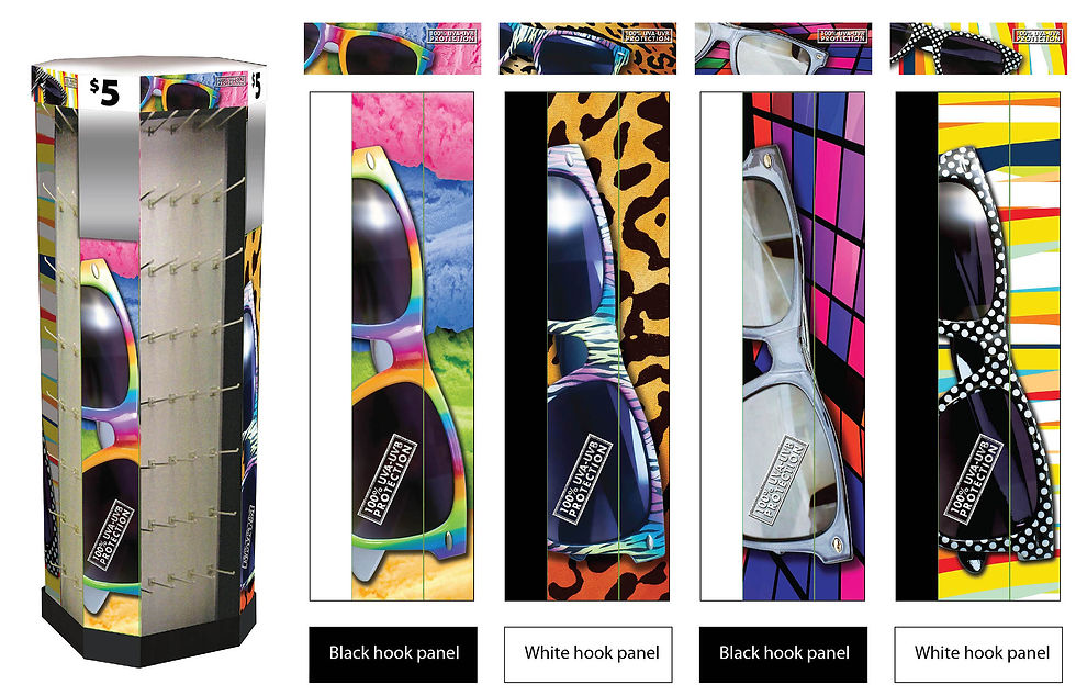 WM wayfarer promo tower