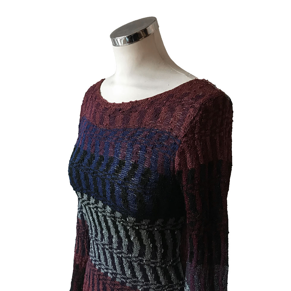 Thumbnail: Long sleeved ZigZag Dress