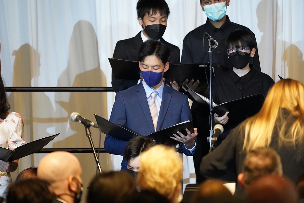 Chior performance for high school graduation