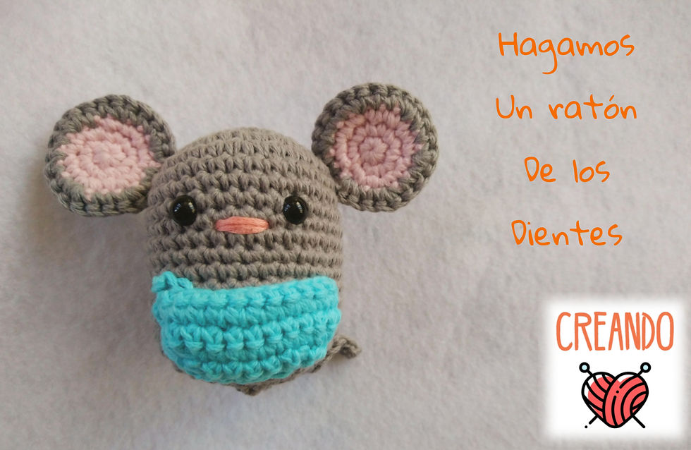 Tutorial ratoncito tejido a crochet parte 2 (amigurumi) 