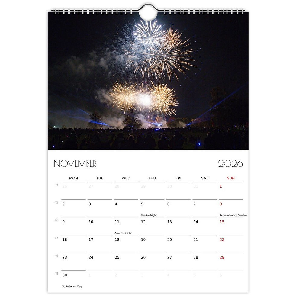 Thumbnail: 2026 Wall Calendar A4 or A3 size options