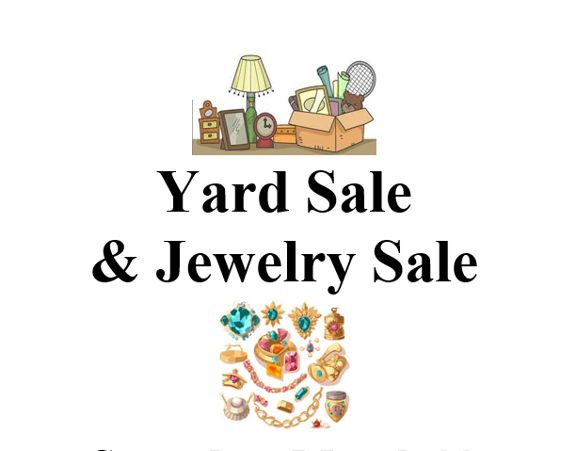 Yard Sale & Jewelry Sale