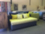 Sofa Bed ottoman with double 4 inch inner spring mattress