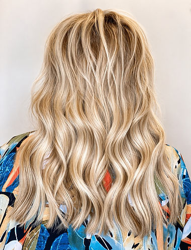 After-Blonde-luxury-IBE-invisible bead row-extensions-Magnolia-TX