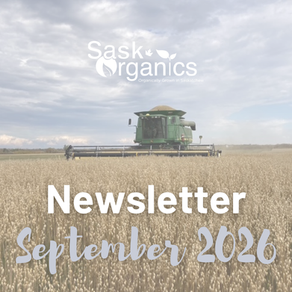 SaskOrganics Newsletter September 2026