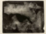 "Untitled 3092E" 1960 Enamel on paper 20" x 28"