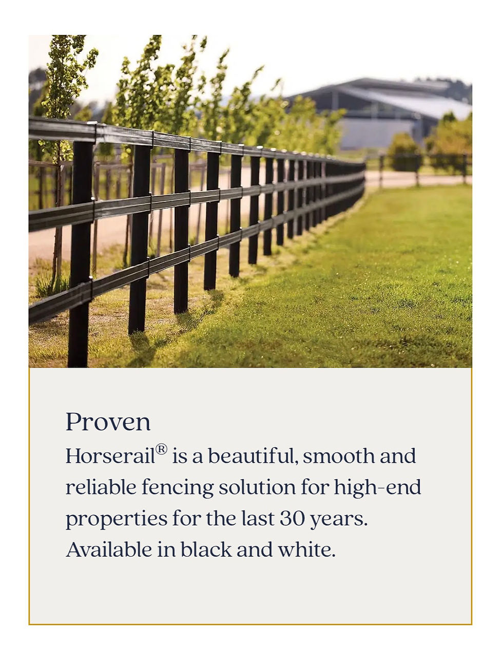 Thumbnail: HORSERAIL FOUR RAIL