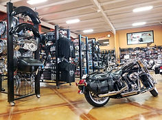 Lohman Inc LohmanUSA.com Pre-Owned H-D Cycles Parts Service | Lohman FL Model Harley Davidson Cycle Part Service Used | 3800 Rio Grande Boulevard Northwest, Albuquerque, NM 87107, USA Inside Showroom Parts Accessories