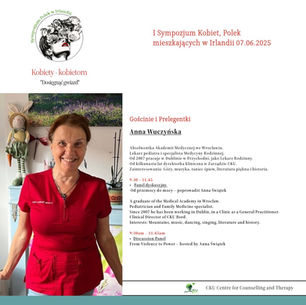 I Sympozjum Kobiet, Polek mieszkających w Irlandii - Gościnie i Prelegentki
