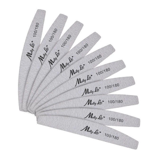 Thumbnail: NAIL FILE ECO - FRIENDLY BOAT SLIM 100/180 ZEBRA 