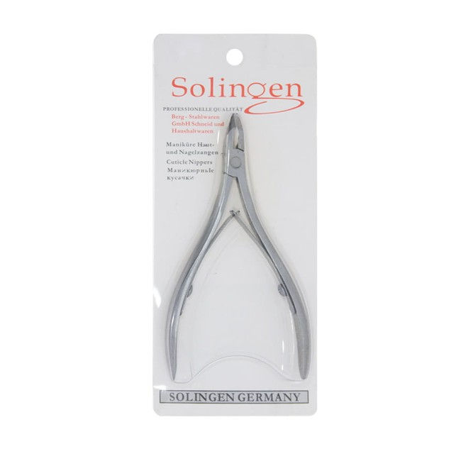 Thumbnail:  NAILL CUTICLE NIPPERS 4.5 mm surgical steel SOLINGEN