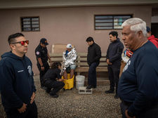 HOMBRE SUFRE PICADURA DE MANTARRAYA EN PLAYAS DE TIJUANA