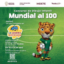 INVITA TECATE A CONCURSO DE DIBUJO INFANTIL “MUNDIAL AL 100”
