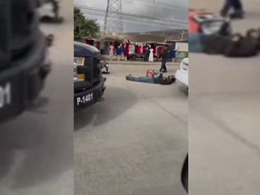 ATROPELLAN A JOVEN REPARTIDOR