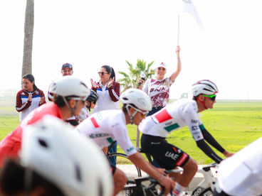 ENCABEZAN GOBERNADORA MARINA DEL PILAR E ISAAC DEL TORO “RODADA DE INICIO DE AÑO” EN APOYO A JÓVENES CICLISTAS QUE SE PREPARAN PARA LA ALTA COMPETENCIA