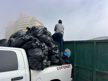 REFUERZAN LIMPIEZA Y VIGILANCIA EN PLAYAS DE ROSARITO