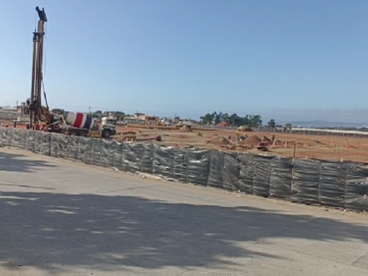 POCO AVANCE EN LA CONSTRUCCIĆN DE CLĆNICA DE ESPECIALIDADES