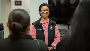 ROCÍO ADAME ACERCA GOBIERNO A ESTUDIANTES