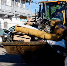 RECOLECTA GOBIERNO DE TIJUANA 40 TONELADAS DE BASURA EN COLONIAS DE LAS DELEGACIONES OTAY CENTENARIO Y SÁNCHEZ TABOADA