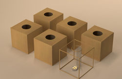 3D model of Experimental setup